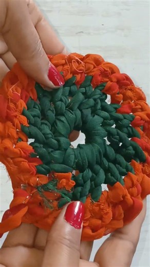 Round Shape Door Mat Making 😍 | HandMade Magic 🔥