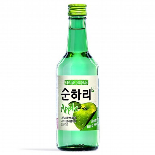 Chum Churum Apple Soju (ABV 12.0%) | Oriental Mart