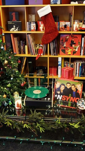 Christmas Songs on Instagram: "holiday must haves: @NSYNC Home For Christmas on vinyl and a @victrolaplayers record player"