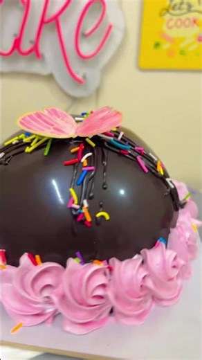 Chocolate pinata cake