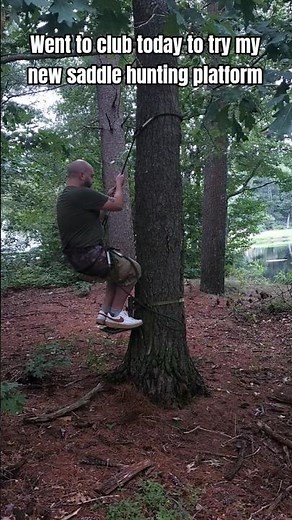 Tree Saddle Hunting Platform