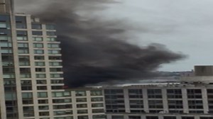 Residential high-rise building on Riverside Boulevard