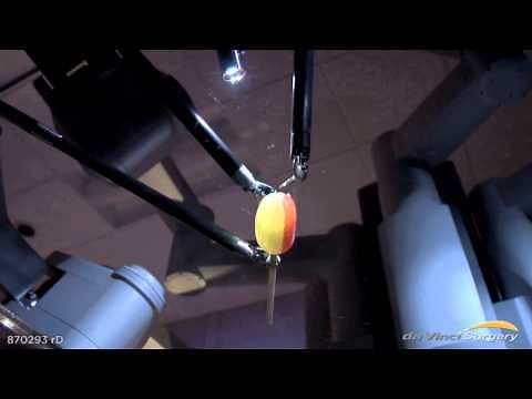 da Vinci Surgical System - Peeling A Grape
