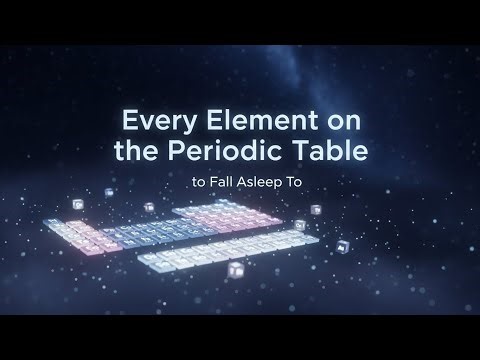 Every Element on The Periodic Table to Fall Asleep To