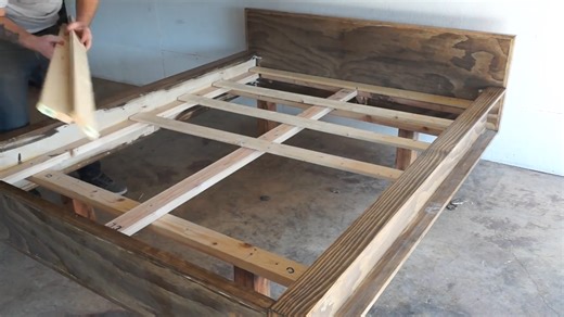 I built a bed... my wife tested it immediately