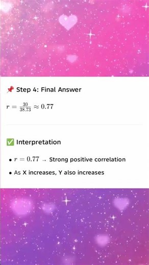 AD25201 UNIT 4 computational formula for correlation coefficient #computational#formula