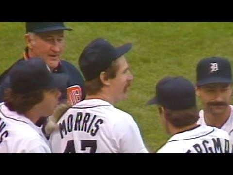 1984 WS Gm4: Morris gets final out in Tigers win