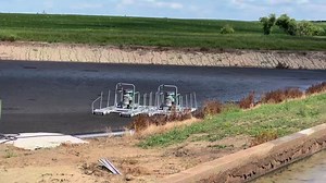 A view of the back of Drumgoon East our 1500 cow robotic barn Explaining how it works | Drumgoon Dairy