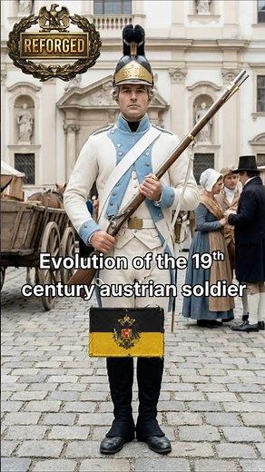 The fall of the empire : evolution of the austrian soldier (19th century)