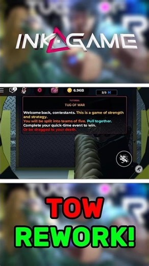 *NEW* INK GAME TUG OF WAR REWORK UPDATE!!! 🦑🔥 #inkgame #inkgameupdate #inkgameadminabuse #roblox