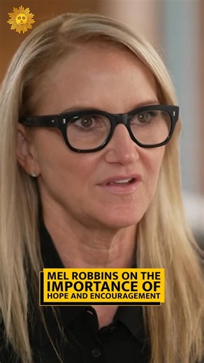 CBS News' "Sunday Morning" 🌞 on Instagram: "Podcaster @melrobbins tells @norahodonnell that maintaining a sense of hope and encouragement is one of the most important ways to make positive change in your life. Robbins said, “What I’m doing in the world is offering encouragement.” See more of their conversation this Sunday on #CBSSundayMorning 🌞"