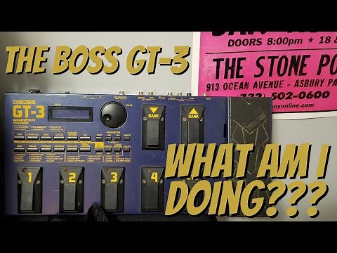 The Boss GT-3 Multi Effects Pedal Unit