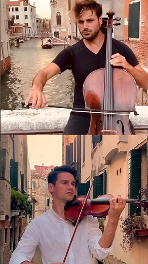 Historia de un Amor in Venice, Italy 🇮🇹 by Stjepan Hauser and David Bay ￼#hauser #davidbay