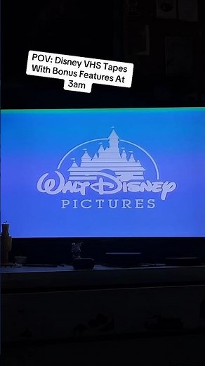Disney VHS Tapes With Bonus Features At 3am 📼😴😳