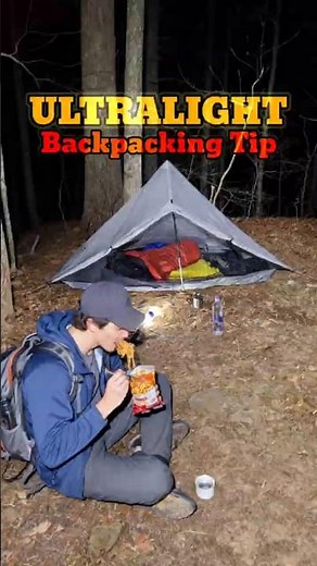 Backpacking Tip