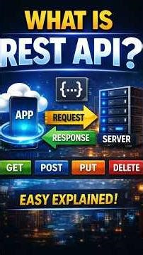 REST API Explained Simply | Request & Response in 1 Minute