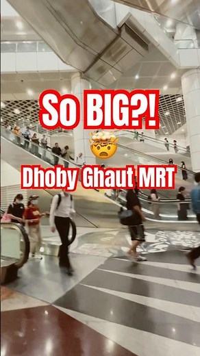 Inside Singapore’s LARGEST MRT Interchange! | Dhoby Ghaut 🚇🇸🇬