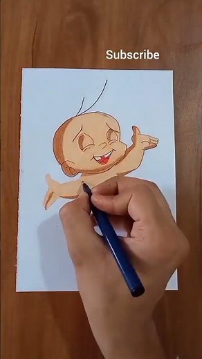 Chhota Bheem mighty raju drawing #mightyraju #raju #chhotabheem #kids #cartoon #viral #bts #shorts