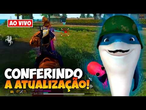 CHAZZAN AO VIVO - DESAFIO!! 4 BOOYAHS = CODIGUINS, BORA JOGAR FREE FIRE? 🏆🎁