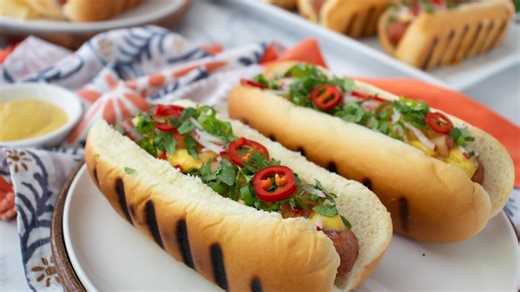 Puka dog-inspired Hawaiian-style hot dog recipe