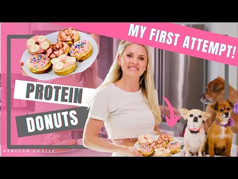 How to make HEALTHY PROTEIN DONUTS 🍩that help you get LEAN!