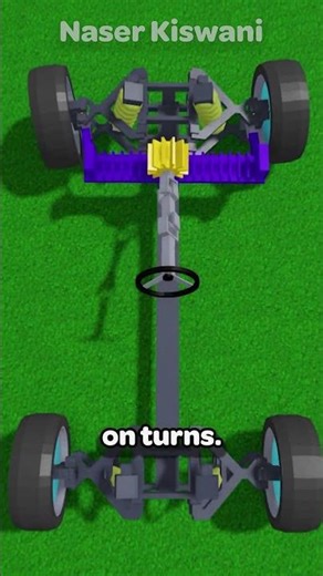 ⚙️The Perfect Steering System💡 #physics #car #differential #mechanics #roblox #buildaboat #steering