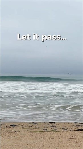 Let It Pass 🌊 Real Ocean Waves (Relaxing Wave Sounds)