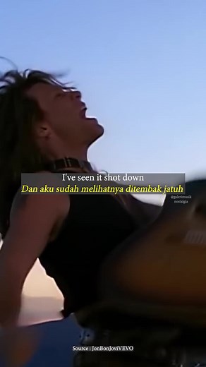 Bon Jovi - Blaze of Glory (1990) | Lyrics Video