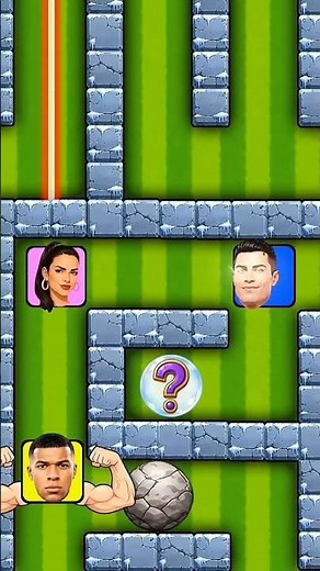 NEW SECRET MAZE CHALLENGE RONALDO X MR.BEAST x GEORGINA x MESSI #mazechallenge #funnygameplay