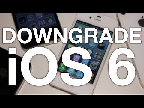 DOWNGRADE iPhone 4S & iPad 2 to iOS 6! (2019)