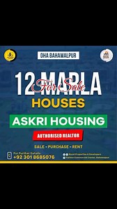 1.6K views |  12 Marla Houses For Sale Askri Housing – DHA...