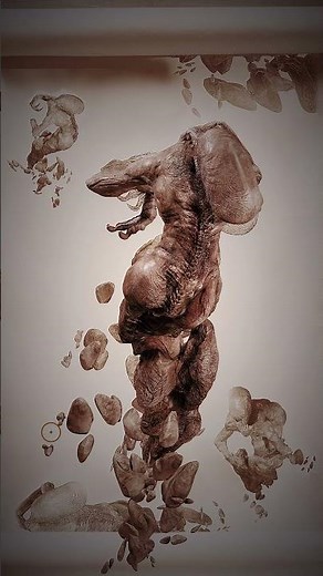 DAVID Drawings sculpt. Time to work out how to print this beast!