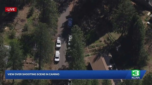 Live | LiveCopter 3 is over Camino where 2 deputies were shot, along with a suspect