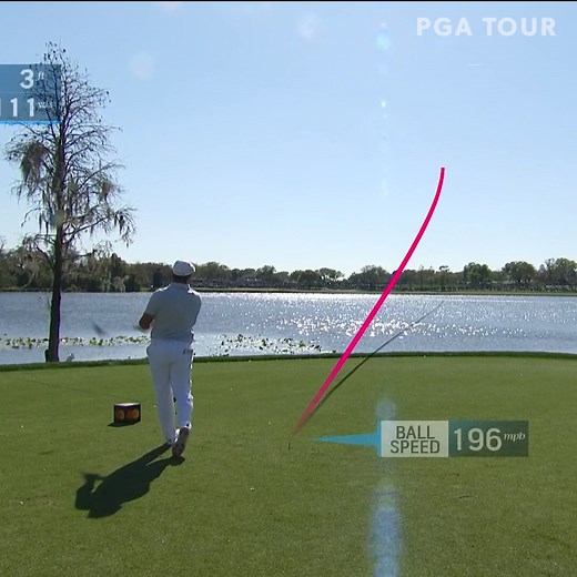 3M views · 19K reactions | Drive: 377 yards. Distance to the pin: 88 yards. Bryson DeChambeau does it again at No. 6. 勞 | PGA TOUR | Facebook