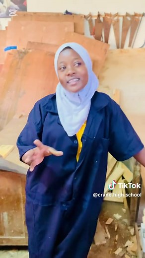 Carpentry Skills at Crane High School Entebbe