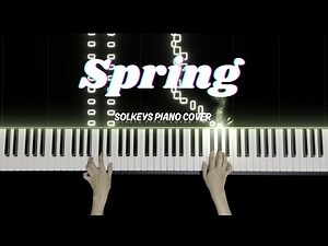 Vivaldi - Spring ('The Four Seasons') - 1st Movement Piano Solo + Sheet Music
