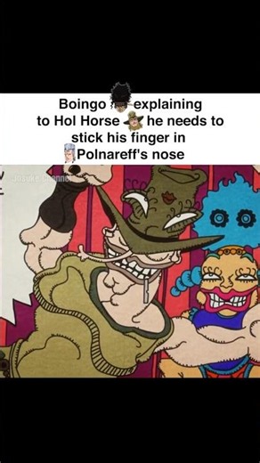 Boingo & Hol Horse Against Polnareff