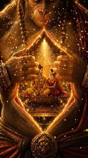Hanuman Ke Dil Mein Ram-Sita ❤️ | Bernie's Chalisa | Krishna Das #Shorts