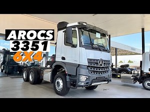 Avaliação | Mercedes-Benz Arocs 3351 6x4 2024 | Curiosidade Automotiva