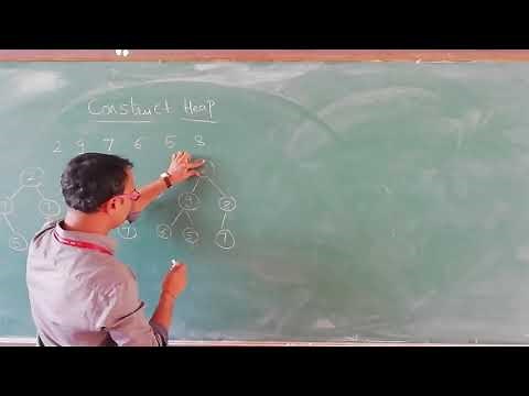 Construction of Heap