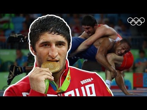 Abdulrashid Sadulaev's first Olympic bout!