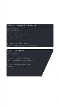 Python Running Raw C Code?? Most Devs Don't Know This 🔥 #Python #Programming