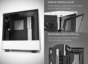 Don't Pay $80, Get the NZXT H510 Compact ATX Mid-Tower PC Gaming Case for $61.99 Shipped – Today Only