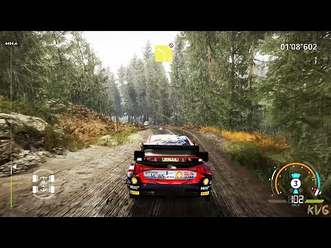 WRC Generations – The FIA WRC Official Game - Rain Gameplay (PC UHD) [4K60FPS]