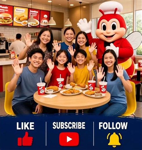 First 100 gets chicken joy for a year!!! 🐝 JOLLIBEE IS OFFICIALLY OPEN IN ROSEVILLE CA
