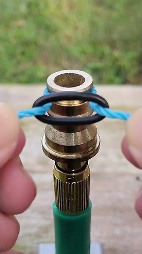 Trick to Install O-Ring with Rope Easily!