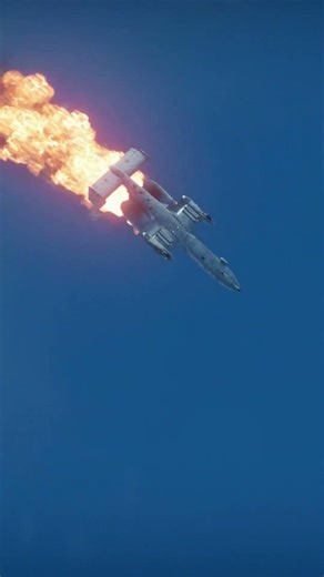 Fottage US A-10A fighter Jet Destroyed
