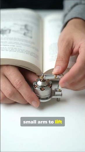 Watch This Motor Flip 100 Pages Automatically #satisfying #diy