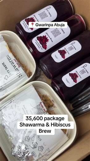 Who would you like to send this package to ? #fiftytaste #fiftyshibiscusbrew #fiftysshawarma