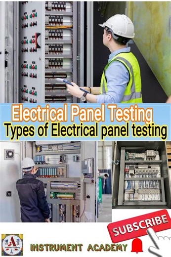 Types of Electrical Panel Testing | Panel testing procedures #instrumentacademy